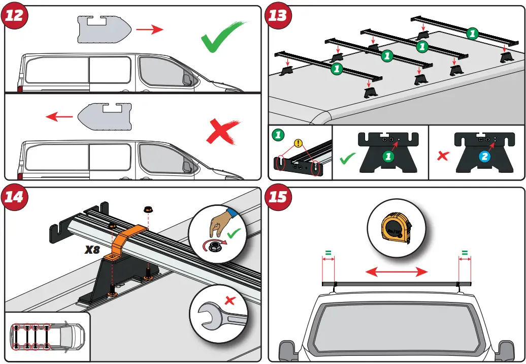 VAN GUARD IN8352 ULTI Rack Plus Van Roof Racks-fig8