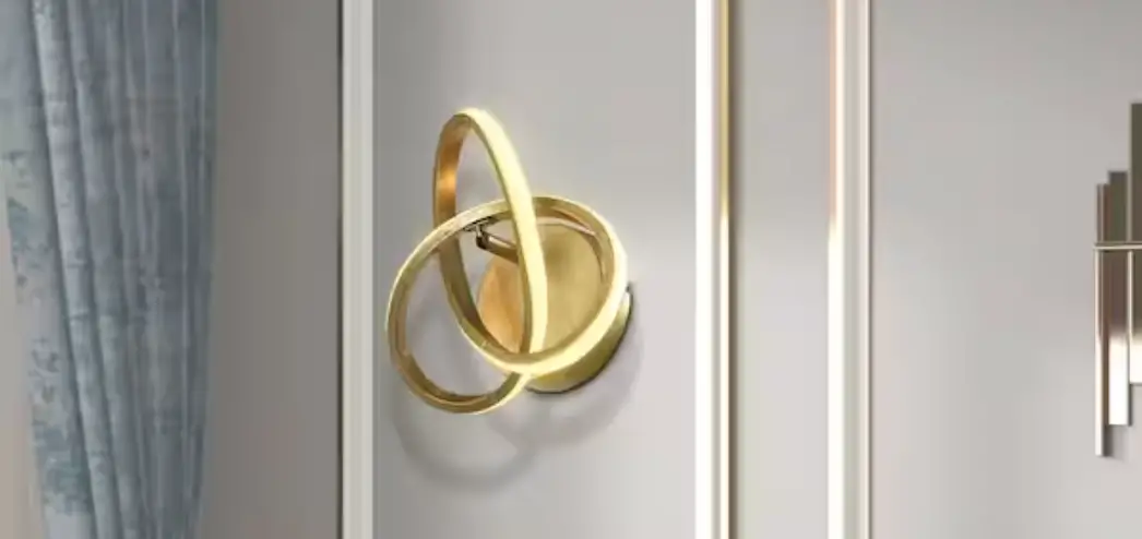 Maxax Mx6505-2gd-w Washington 1-light Gold Dimmable Integrated Led Metal Wall Sconce Instruction Manual