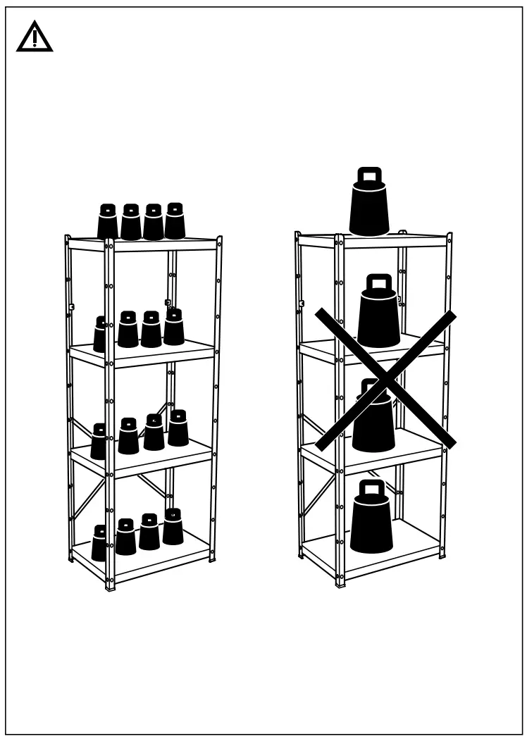 IKEA BROR Storage Unit with Cabinet - Assembly 12