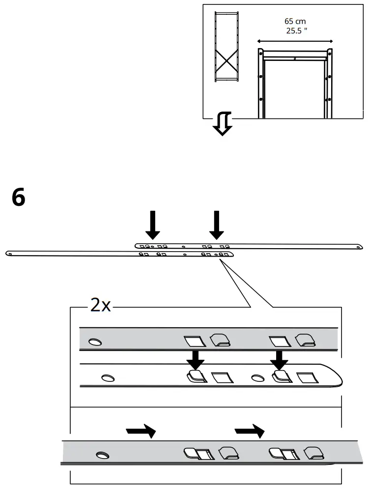 IKEA BROR Storage Unit with Cabinet - Assembly 6