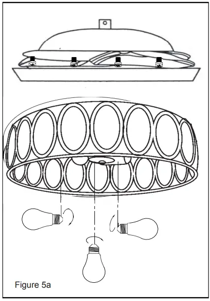 Breezary 24004 CH Ballet 36 Inch Indoor Chrome Crystal Retractable Ceiling Fan - ventilador 2