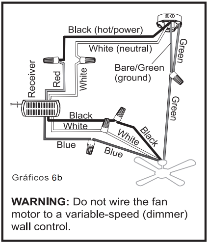 Breezary 24004 CH Ballet 36 Inch Indoor Chrome Crystal Retractable Ceiling Fan - ventilador 3