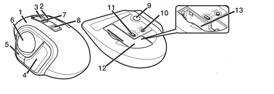 ELECOM-M-MT1BR-Bluetooth-Trackball-Mouse-fig-1