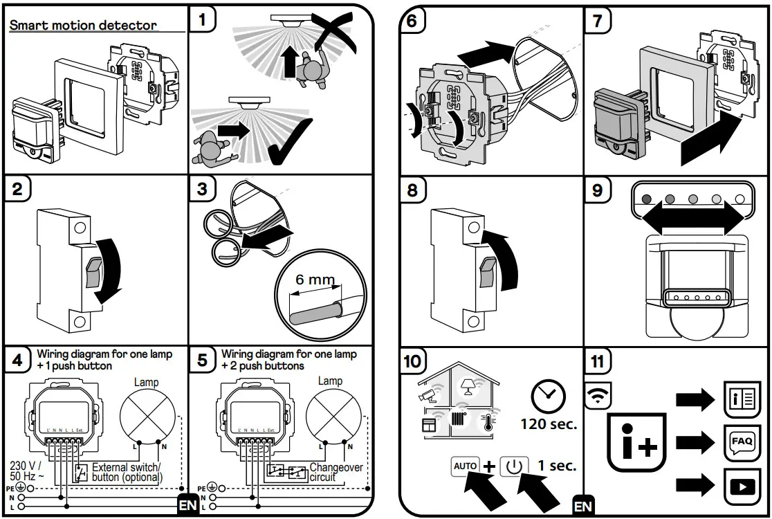 HOMEPILOT 11771001 Wireless Motion Detector - motion detector