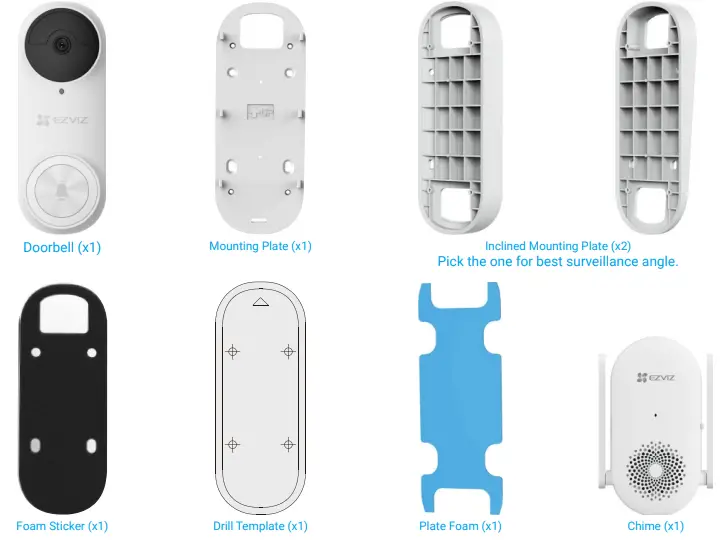 EZVIZ-DB2CH1-DB2-CH1-Smart-Doorbell-FIG-1