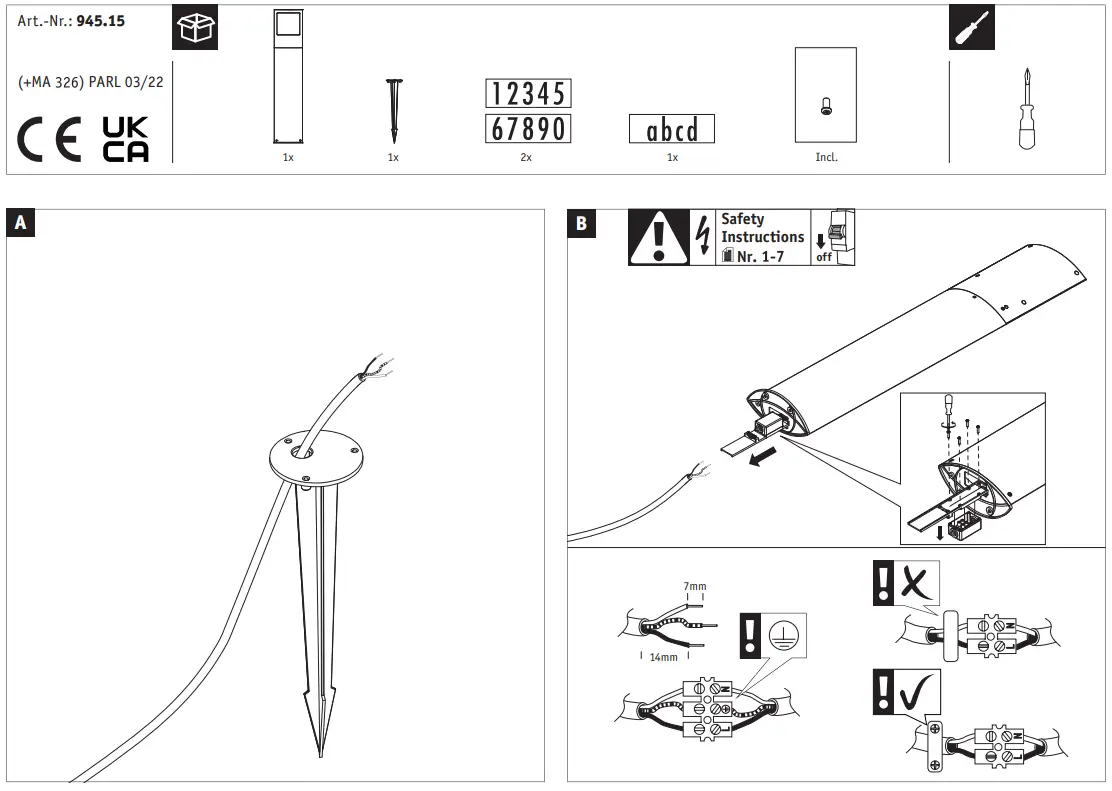 Paulmann 945.15 LED Bollard Light Smart Home Zigbee Padea Twilight Sensor - fig 2