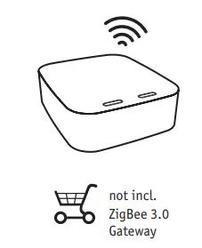 Paulmann 945.15 LED Bollard Light Smart Home Zigbee Padea Twilight Sensor - fig 5