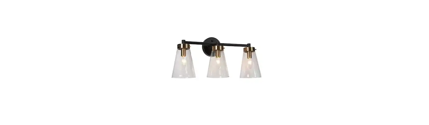 Lnc A04970w3 21.7-in 3 Light Polished Gold Led Modern Contemporary Vanity Light Instruction Manual