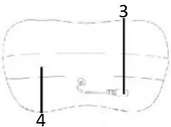 NuvoMed SLM-6-0110 Electric Shiatsu Heating Massager for Neck A3
