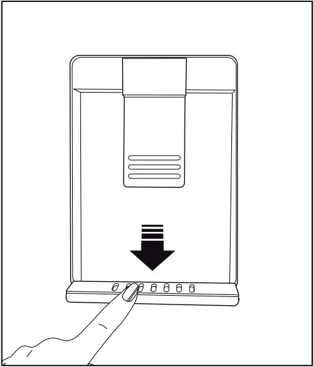 arcelik 583630EI No Frost Refrigerator - Drip tray