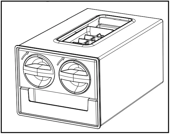 arcelik 583630EI No Frost Refrigerator - Ice bucket