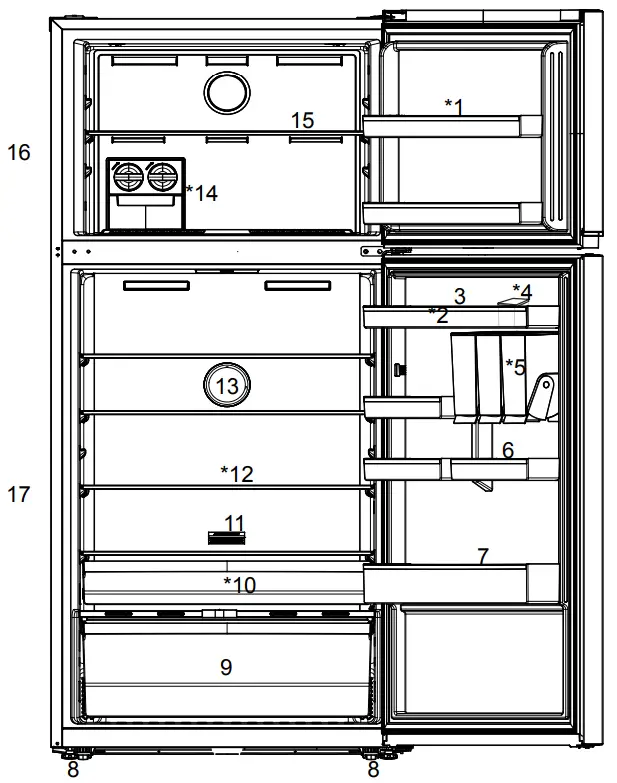 arcelik 583630EI No Frost Refrigerator - Refrigerato