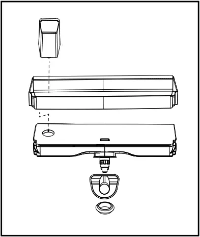 arcelik 583630EI No Frost Refrigerator - water fountain 3
