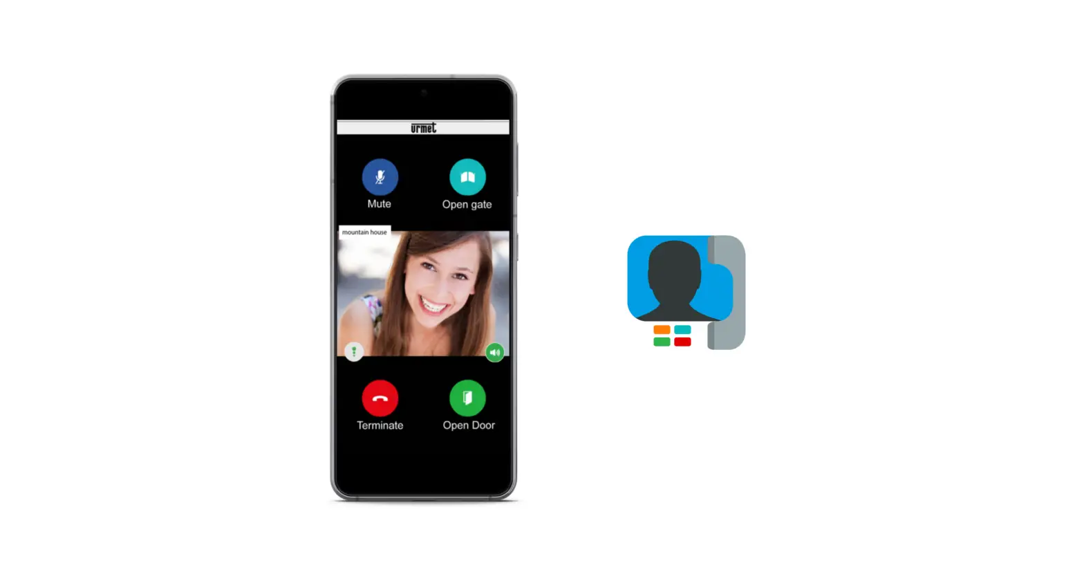 Urmet Ds1083-167 Device Shift Citofono Smartphone Phone Calls Instruction Manual