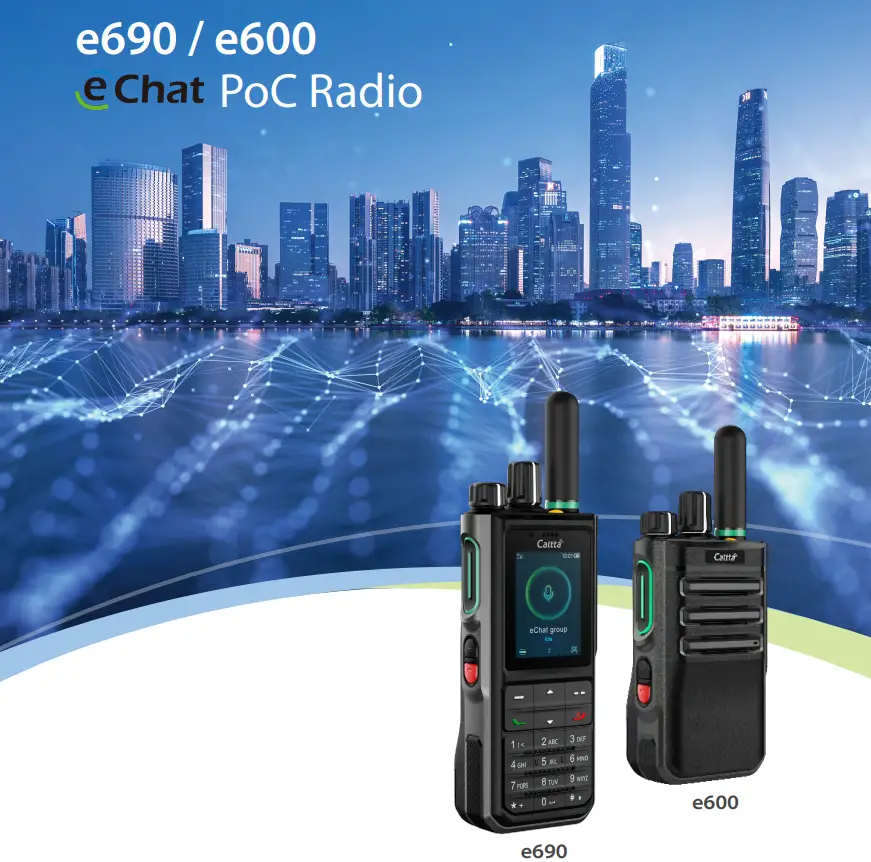 Caltta e690 eChat PoC Radio - fig