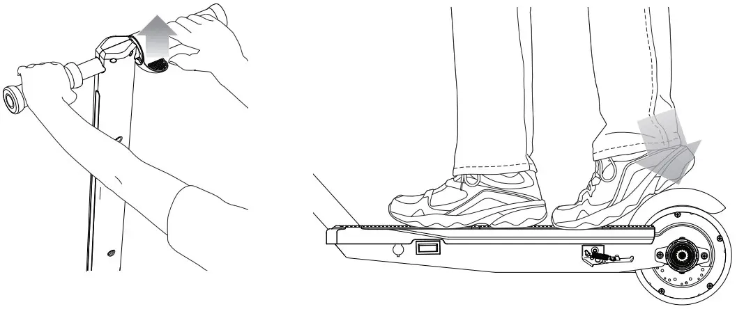 Stopping the Scooter