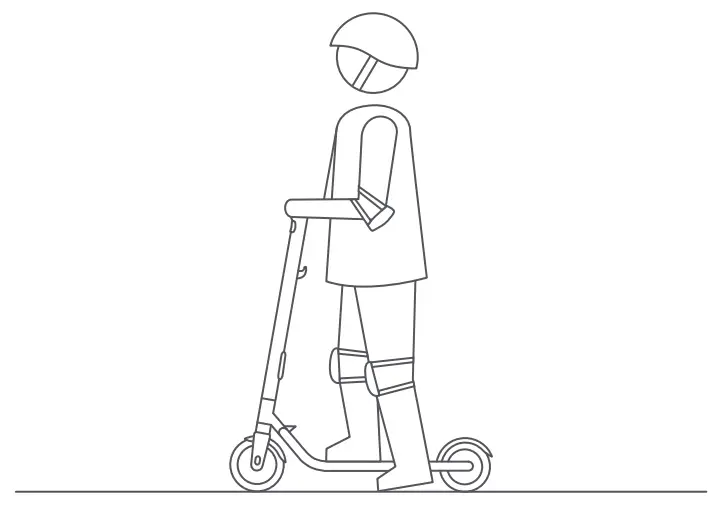 ninebot ES Series Kick Scooter - Charge 1