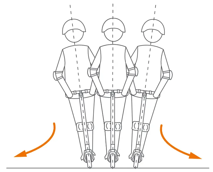 ninebot ES Series Kick Scooter - body weight