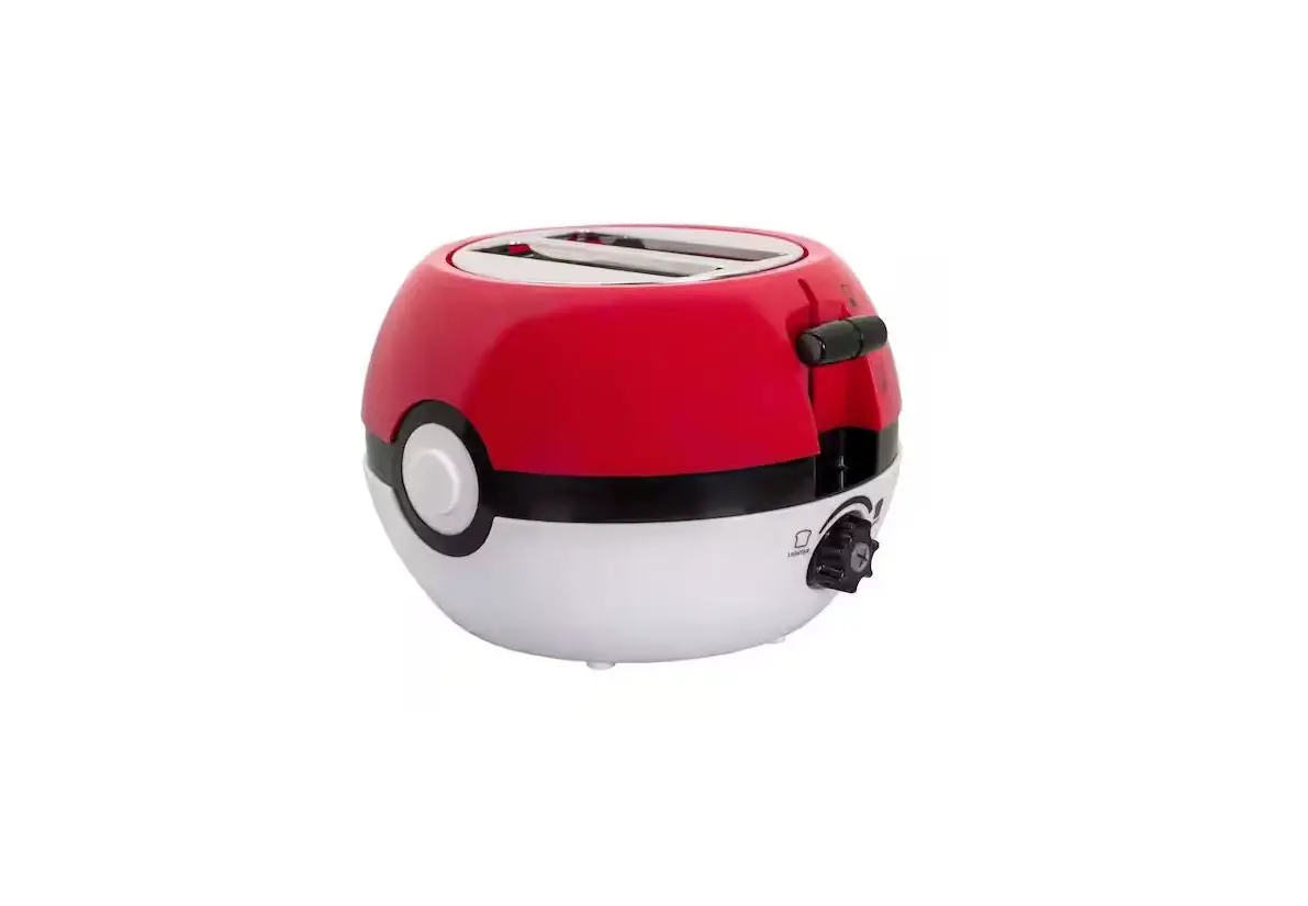 Pokemon Tste-pok-pk1 Pokeball Two Slice Toaster User Manual