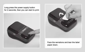 clabel CT230B Portable Label Printer - Instruction 5