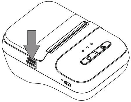 clabel CT230B Portable Label Printer - Paper Roll Loading 1