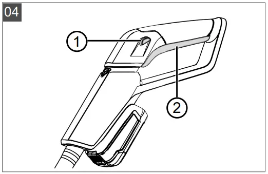 Switching the appliance on and off