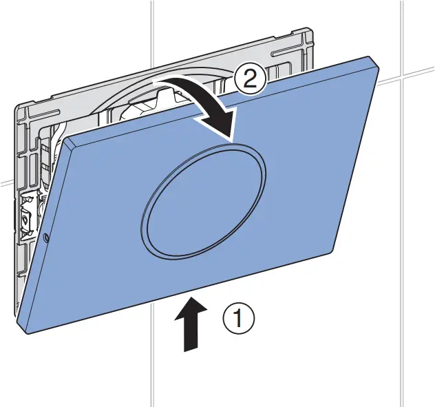 GEBERIT SIGMA10 Dual Flush Plate - e2