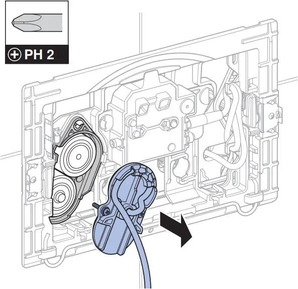 GEBERIT SIGMA10 Dual Flush Plate - e4