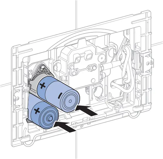 GEBERIT SIGMA10 Dual Flush Plate - e6