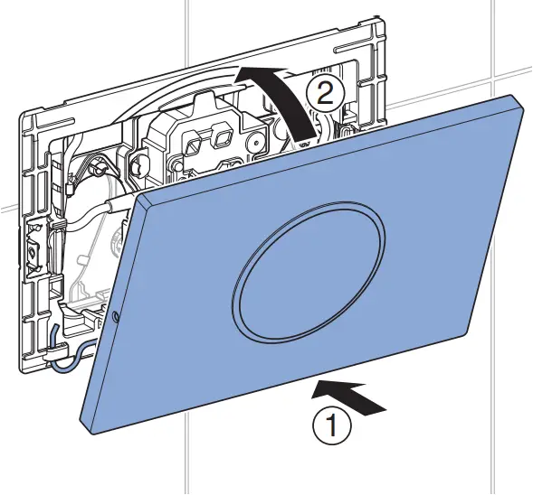 GEBERIT SIGMA10 Dual Flush Plate - e9