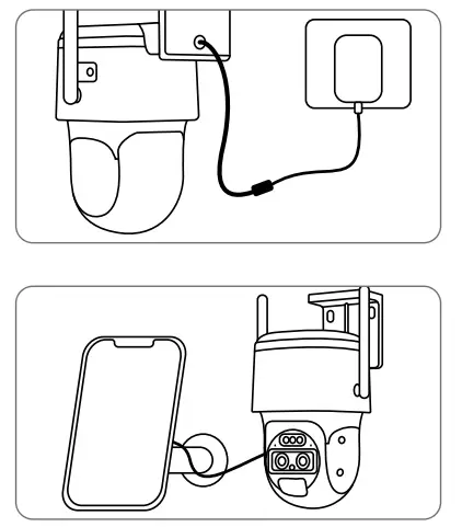 reolink TrackMix Wired LTE Camera - Charge