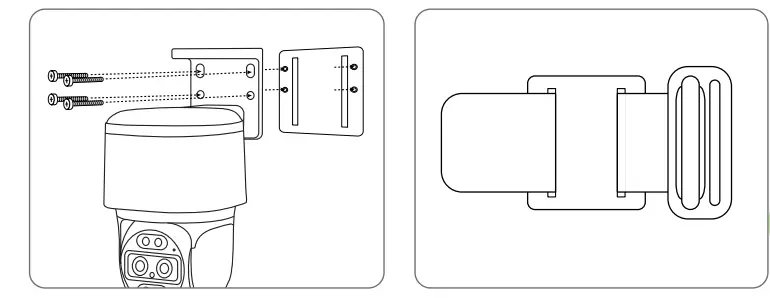 reolink TrackMix Wired LTE Camera - Strap