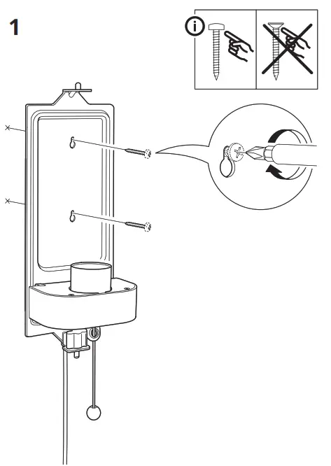 IKEA 904.979.96 KALLBLIXT Wall Lamp - Figure2