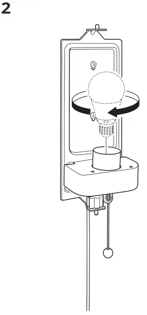 IKEA 904.979.96 KALLBLIXT Wall Lamp - Figure3