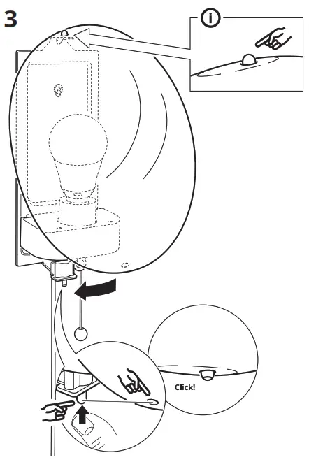 IKEA 904.979.96 KALLBLIXT Wall Lamp - Figure4