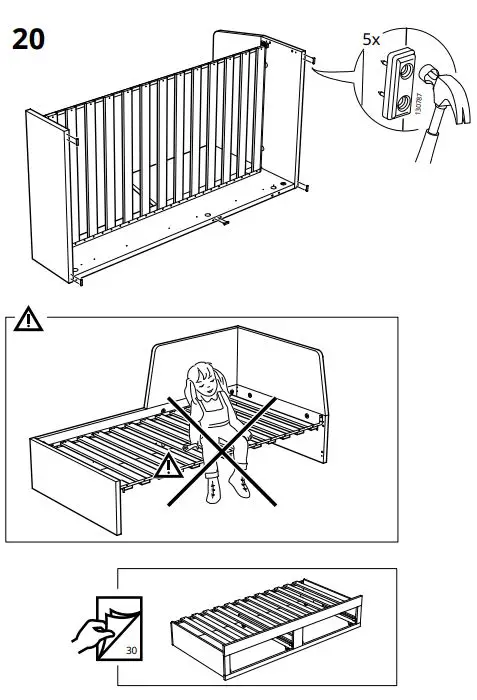 IKEA-FLEKKE-Daybed-Frame-FIG-17