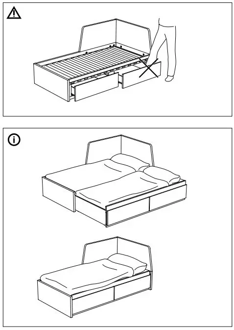 IKEA-FLEKKE-Daybed-Frame-FIG-48