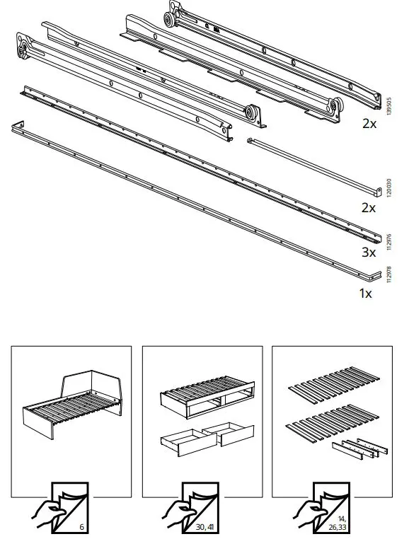 IKEA-FLEKKE-Daybed-Frame-FIG-5