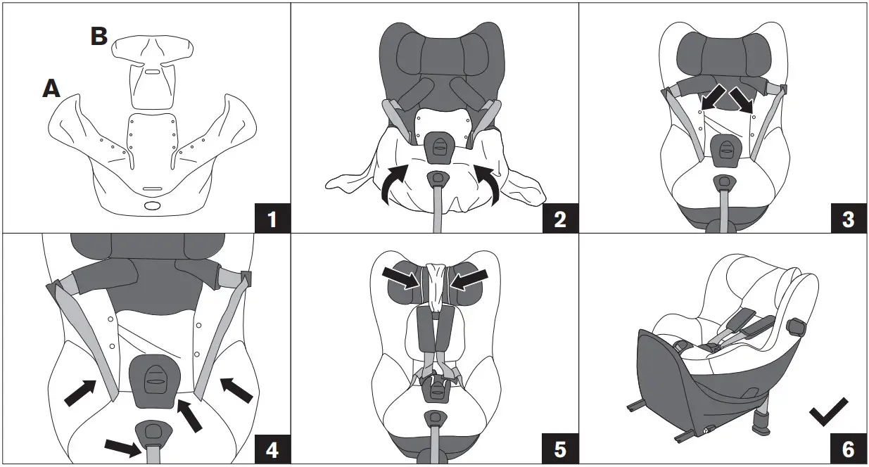 cybex CY 171 Sirona T Line Summer Cover - Parts