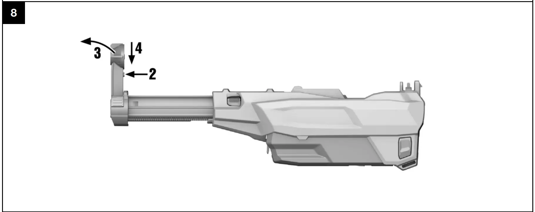 Changing Extraction Head