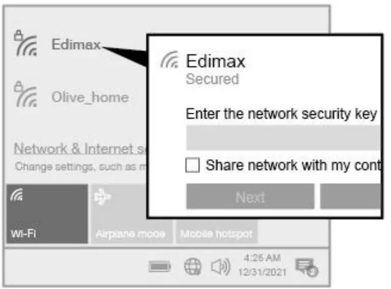 EDiMAX EW 7611UCB Dual Band WiFi and Bluetooth USB Adapter - Network