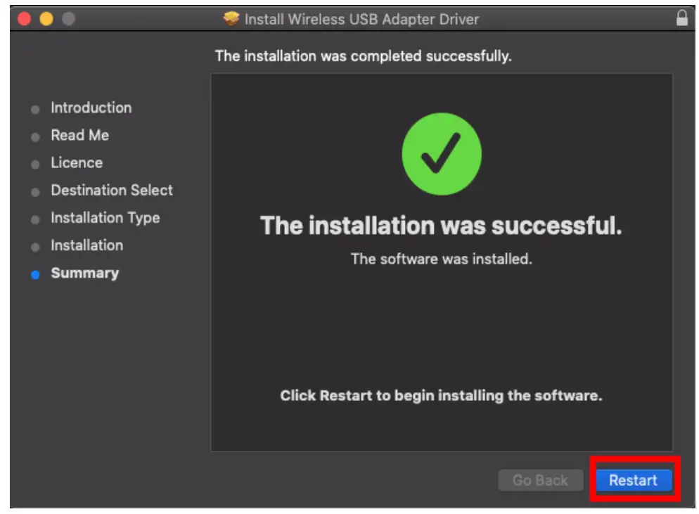 EDiMAX EW 7611UCB Dual Band WiFi and Bluetooth USB Adapter - Restart