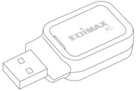 EDiMAX EW 7611UCB Dual Band WiFi and Bluetooth USB Adapter