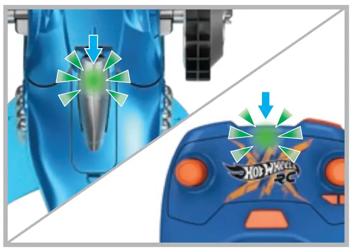 Pairing The Remote Controller And Vehicle