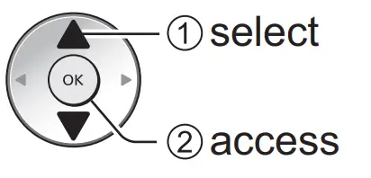 Panasonic TX 75JX940E LED TV - Menu 1