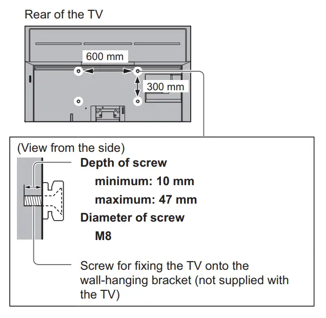 Panasonic TX 75JX940E LED TV - podestal 1