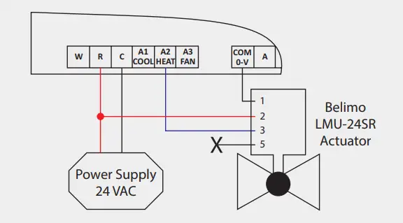 autani SMT-131 Wireless Digital Thermostat - settings