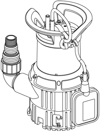 metabo TPS 14000 S Combi Submersible Pump A1