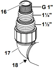 metabo TPS 14000 S Combi Submersible Pump A4