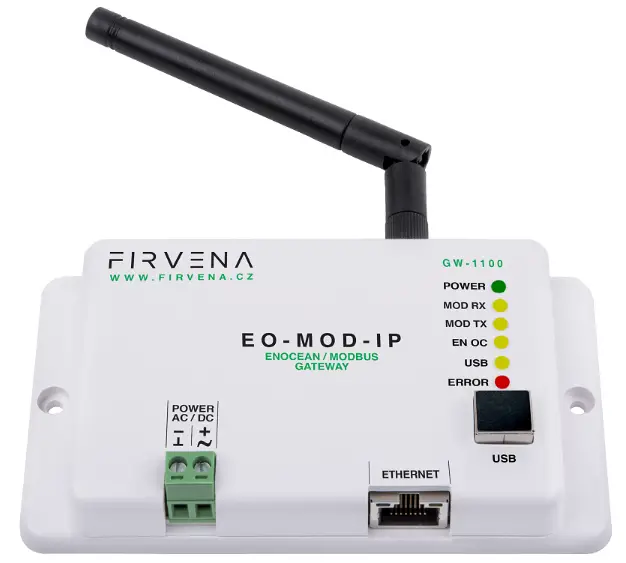 FIRVENA-EO-MOD-IP-EnOcean-to-Modbus-IP-gateway-product